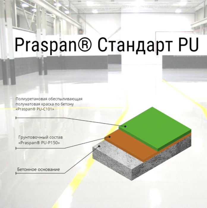 Новинка: Полиуретановая система Praspan® Стандарт PU